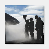 Een cockpitbemanningslid magneet (Voorkant)