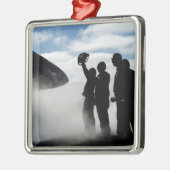 Een cockpitbemanningslid metalen ornament (Links)