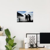 Een cockpitbemanningslid poster (Thuiskantoor)