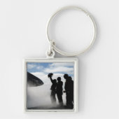 Een cockpitbemanningslid sleutelhanger (Voorkant)