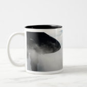 Een cockpitbemanningslid tweekleurige koffiemok (Links)