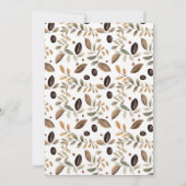 Een Coffee Baby is een Baby shower uitnodiging (Achterkant)