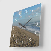 Een cola Beach Morning Wall klok (Hoek)