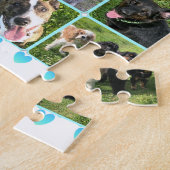 Een collage van Honden Puzzle Legpuzzel (Zijkant)