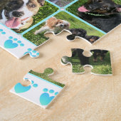 Een collage van Honden Puzzle Legpuzzel (Zijkant)