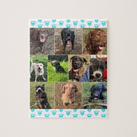 Een Collectie Honden Puzzle Legpuzzel (Verticaal)