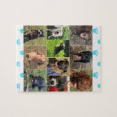 Een Collectie Honden Puzzle Legpuzzel (Horizontaal)