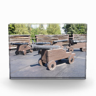 Een Collectie kanonenfotoblok Fotoblokken