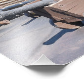 Een Collectie kanonnen Foto Afdruk (Hoek)