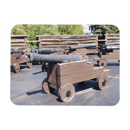 Een Collectie kanonnen Magneet (Horizontaal)
