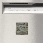 Een collectie maneouverplannen magneet (Insitu (Vaatwasser))