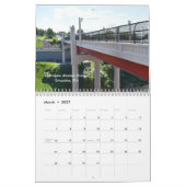 Een Collectie van de Kalender van de Muur van Brug (Mar 2027)