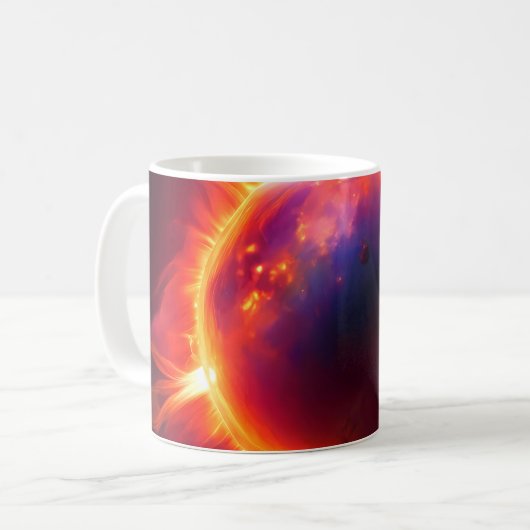Een collectie van Galaxy Cups Koffiemok (Voorkant links)