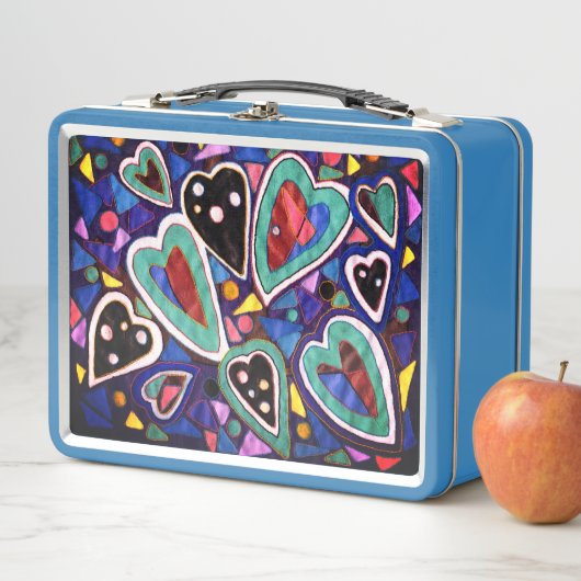 Een collectie van harten (In situ)