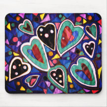 Een collectie van harten