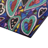 Een collectie van harten snijplank (Hoek)