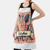 Een collectie van keukengerei Schort (Insitu)