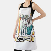 Een collectie van keukengerei Unisex Schort (Insitu)