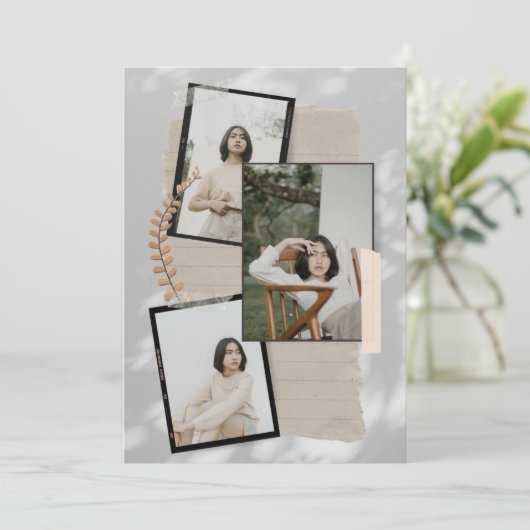 Een Collectie van tijdloze herinneringen Kaart (Staand voorkant)