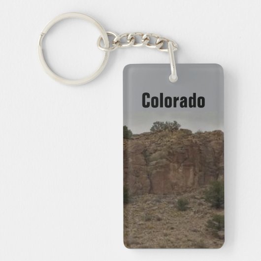 Een  Colorado Foto AcrylSleutelhanger Sleutelhanger (Voorkant)