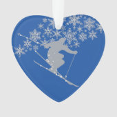 Een colorado kerstsnowflake ornament (voorkant)