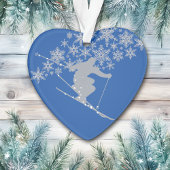 Een colorado kerstsnowflake ornament