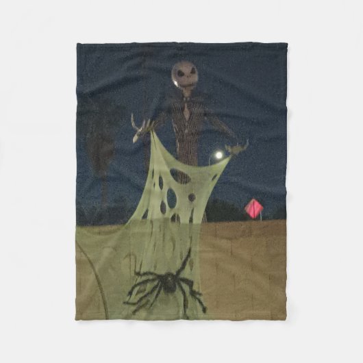 een comfortabele Halloween Fleece Deken (Voorkant)