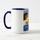 Een comfortabele mok om te gaan met uw vakantie fi (Links)