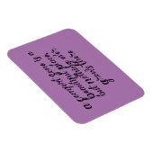 "Een comfortzone is een prachtige plek..." frase Magneet (Rechterzijde)