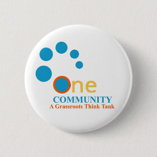 Eén communautaire Button met Thinktank