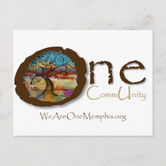 Eén CommUnity met Bonnie Gravette van Berkana Blue Briefkaart