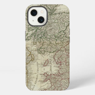 Een complete kaart van de Britse Eilanden iPhone 13 Hoesje