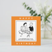 Een computergame-Cartoon afspelen Kaart (Staand voorkant)