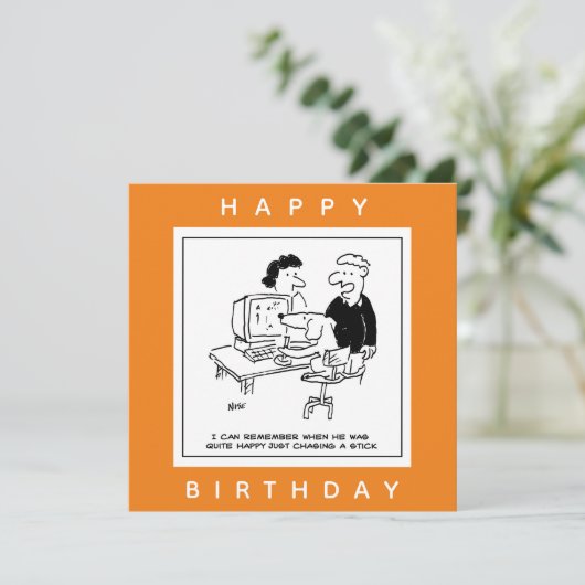 Een computergame-Cartoon afspelen Kaart (Staand voorkant)