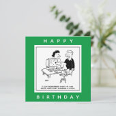 Een computergame-Cartoon afspelen Kaart (Staand voorkant)