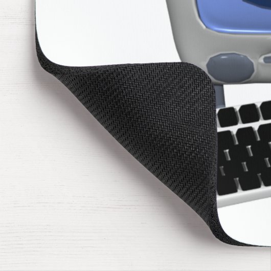 Een computergezicht. muismat (Hoek)