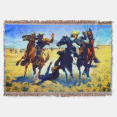 Een Comrade Frederic Remington 1890 Deken (Voorkant)