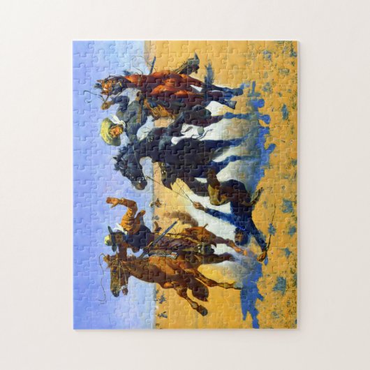 Een Comrade Frederic Remington 1890 Legpuzzel (Verticaal)