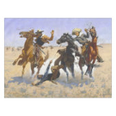 Een Comrade Frederic Remington 1890 Tafelkleed (Voorkant (Horizontaal))