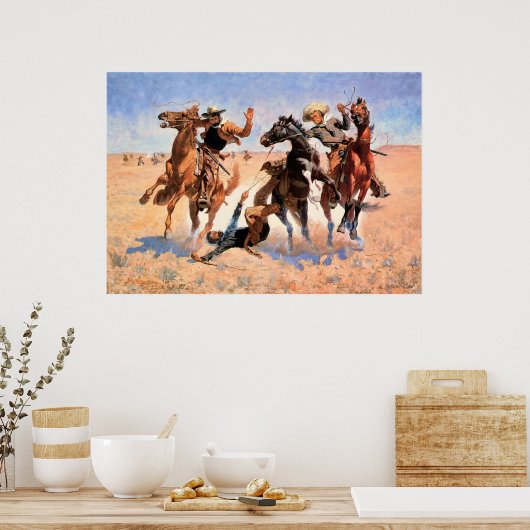 Een Comrade  Western Poster (Keuken)