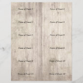 Een conceptopstelling voor 12 "cuttable" plaatskaa (Voorkant)