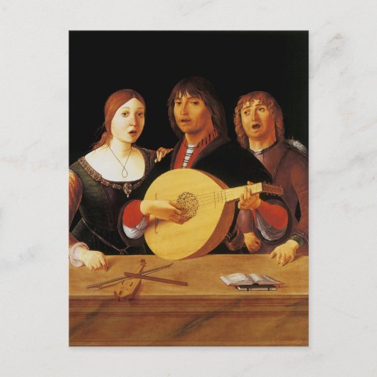 Een concert briefkaart (Voorkant)