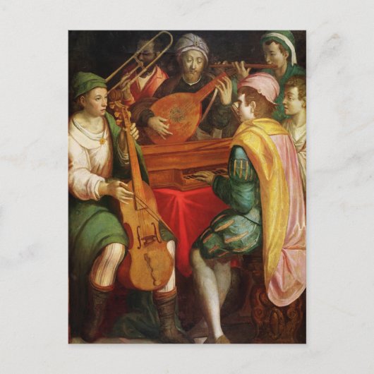 Een concert briefkaart (Voorkant)