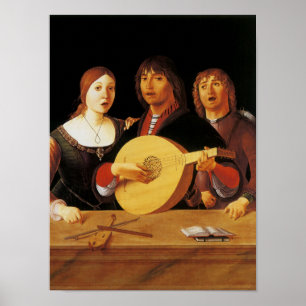 Een concert poster