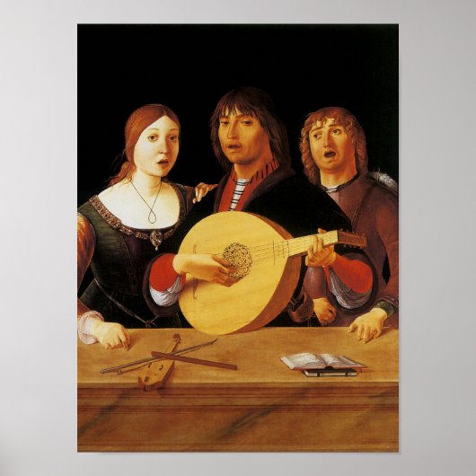 Een concert poster (Voorkant)