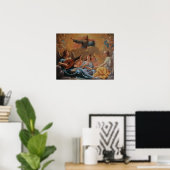 Een concert van Angels Poster (Thuiskantoor)