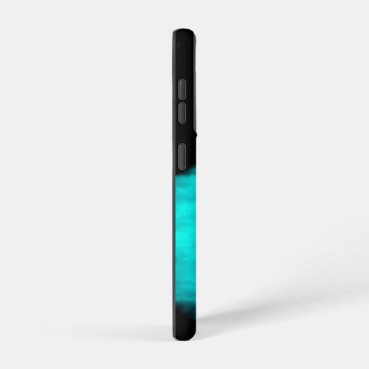 Een conengel met slaap, zwart en groen ontwerp samsung galaxy hoesje (Rechterkant)