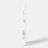 Een conengel met slaap, zwart en wit design Case-Mate iPhone case (Achterkant / Links)