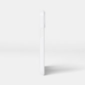 Een conengel met slaap, zwart en wit design iPhone hoesje (Rechterkant)