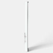 Een conengel met slaap, zwart en wit design samsung galaxy hoesje (Linkerkant)